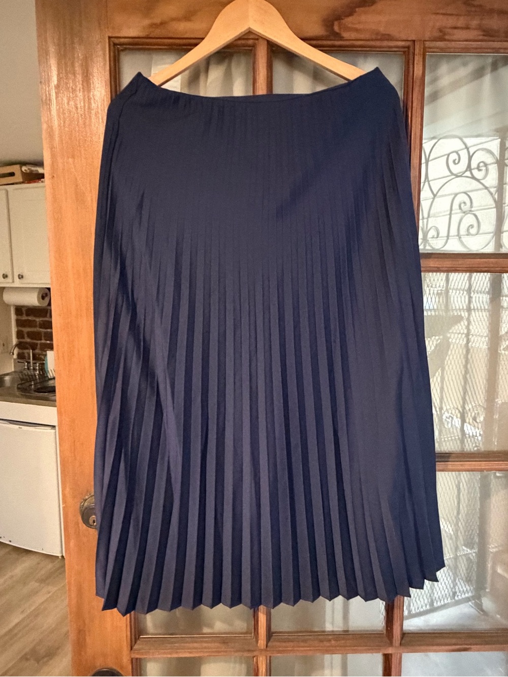 J. Crew Gwyneth Pleated Slip Skirt
